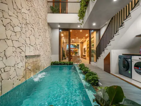 DP-018 강변 감성 신축 5룸 풀빌라｜자쿠지 + 파노라마 수영장 + BBQ 대표 사진